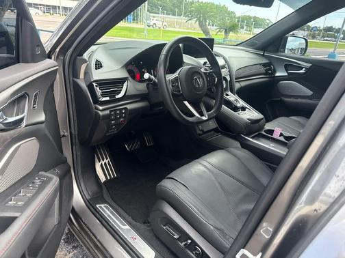 Liquid Carbon Metallic 2025 Acura RDX A-Spec Advance Package