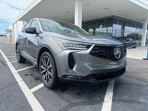 Liquid Carbon Metallic 2025 Acura RDX A-Spec Advance Package
