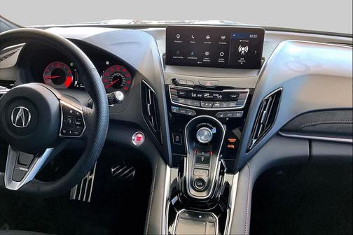 Liquid Carbon Metallic 2025 Acura RDX A-Spec Advance Package