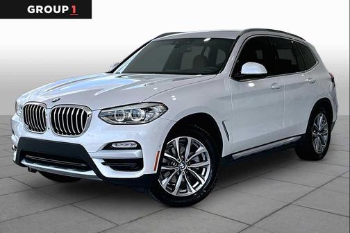 Mineral White Metallic 2019 BMW X3 sDrive30i