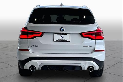 Mineral White Metallic 2019 BMW X3 sDrive30i