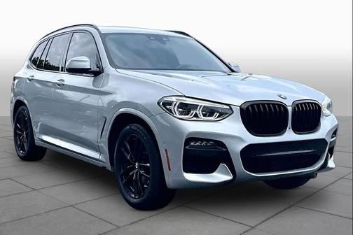 Glacier Silver Metallic 2021 BMW X3 sDrive30i