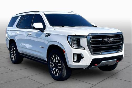 White Frost Tricoat 2024 GMC Yukon 4WD AT4