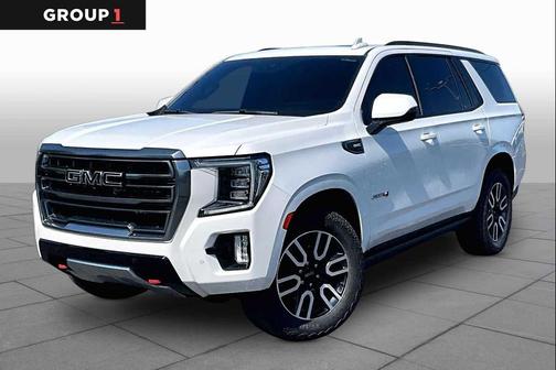 White Frost Tricoat 2024 GMC Yukon 4WD AT4