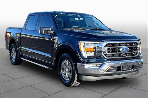 Antimatter Blue Metallic 2023 Ford F-150 XLT