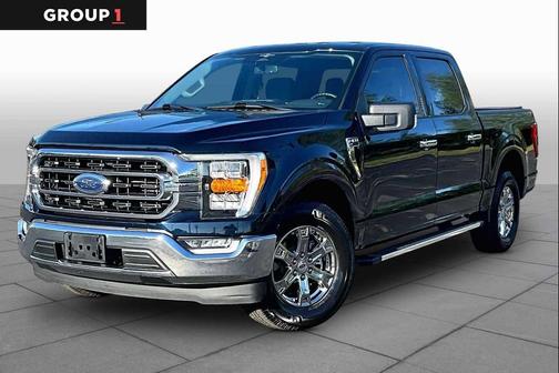 Antimatter Blue Metallic 2023 Ford F-150 XLT