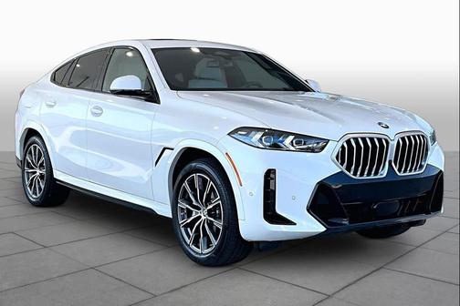 Mineral White Metallic 2026 BMW X6 xDrive40i