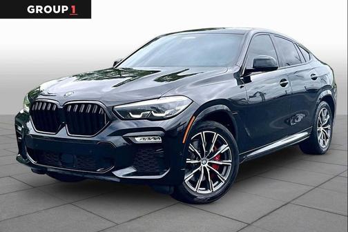 Black Sapphire Metallic 2021 BMW X6 sDrive40i