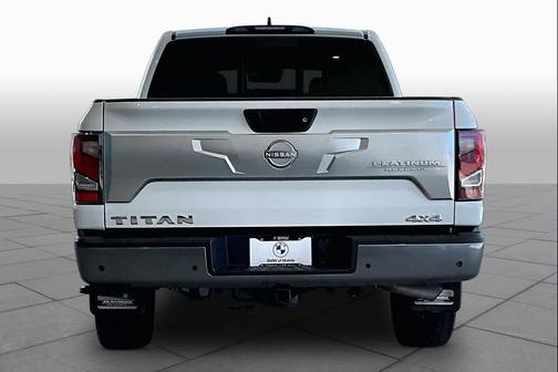 Pearl White Tricoat 2024 Nissan Titan Platinum Reserve