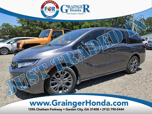 Modern Steel Metallic 2025 Honda Odyssey