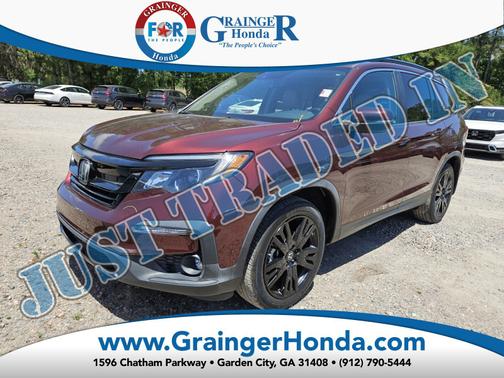 Deep Scarlet Pearl 2022 Honda Pilot