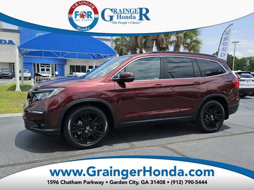 Deep Scarlet Pearl 2022 Honda Pilot