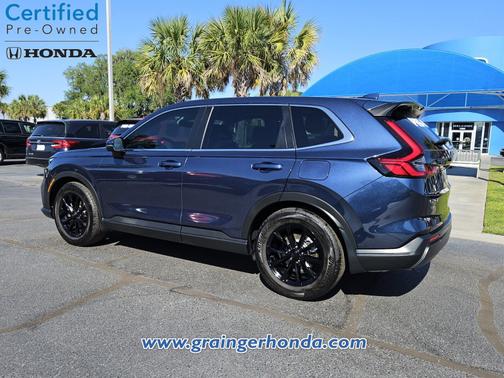 Canyon River Blue Metallic 2025 Honda CR-V
