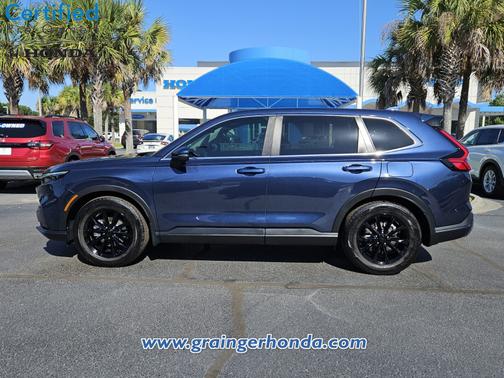 Canyon River Blue Metallic 2025 Honda CR-V