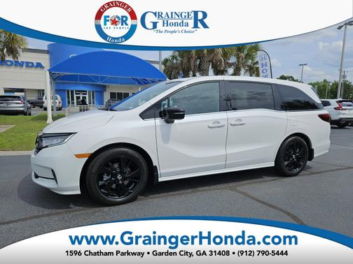 Platinum White Pearl 2024 Honda Odyssey