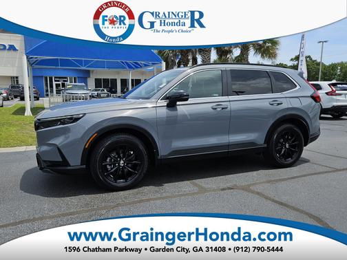 Urban Gray Pearl 2023 Honda CR-V Hybrid