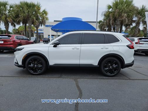 Platinum White Pearl 2023 Honda CR-V Hybrid