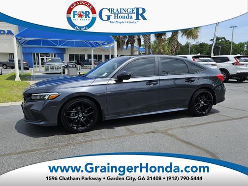 Meteorite Gray Metallic 2024 Honda Civic