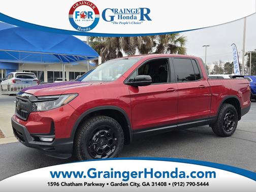 Radiant Red Metallic Ii 2025 Honda Ridgeline Truck