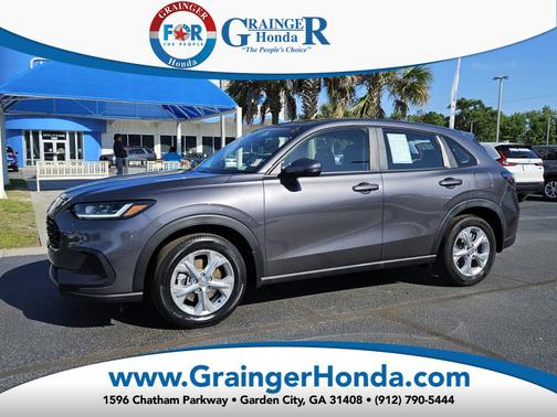 Modern Steel Metallic 2024 Honda HR-V SUV
