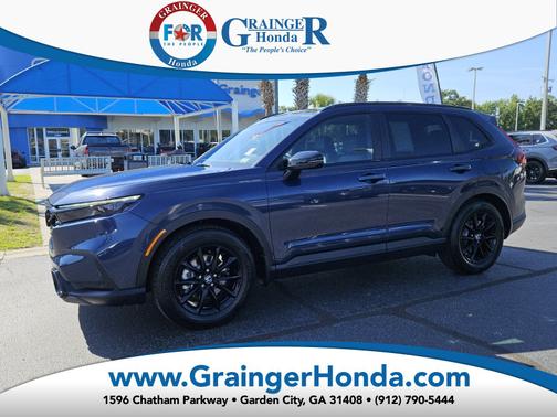 Canyon River Blue Metallic 2026 Honda CR-V Hybrid SUV