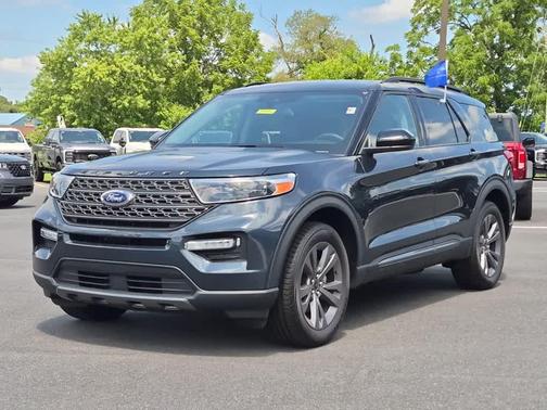 STONE BLUE METALLIC 2023 Ford Explorer XLT