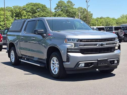 Satin Steel Metallic 2021 Chevrolet Silverado 1500 RST