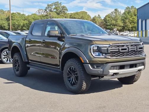Shelter Green Metallic 2026 Ford Ranger Raptor