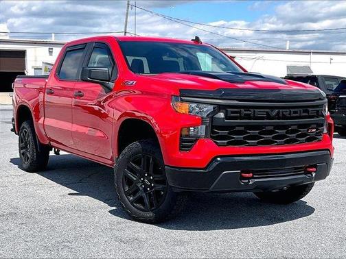 Red 2023 Chevrolet Silverado 1500 Custom Trail Boss