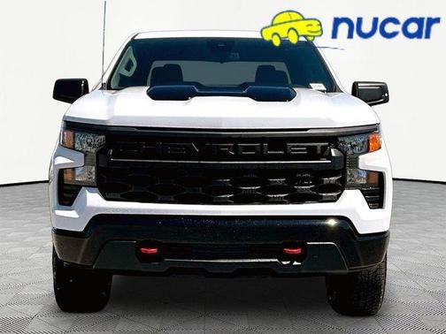 White 2026 Chevrolet Silverado 1500 Custom Trail Boss