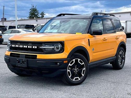 Orange 2022 Ford Bronco Sport Outer Banks
