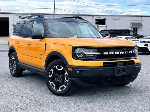 Orange 2022 Ford Bronco Sport Outer Banks