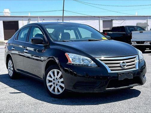 Super Black 2015 Nissan Sentra SV
