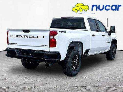 White 2026 Chevrolet Silverado 2500 Custom