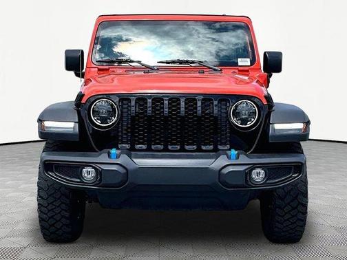 Orange 2023 Jeep Wrangler 4xe Base