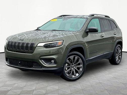 Olive Green Pearlcoat 2021 Jeep Cherokee Latitude Lux