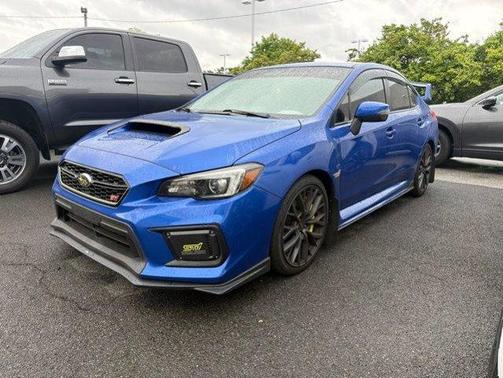 Blue 2019 Subaru WRX STI Base