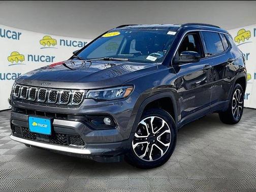 Black 2024 Jeep Compass Limited