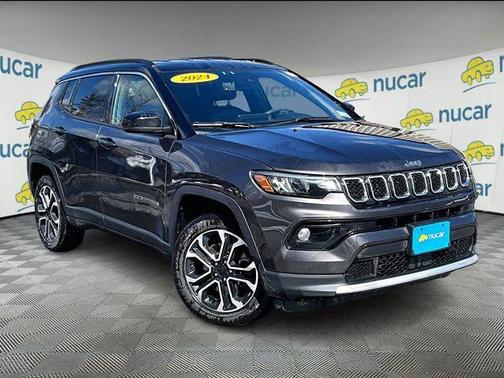 Black 2024 Jeep Compass Limited