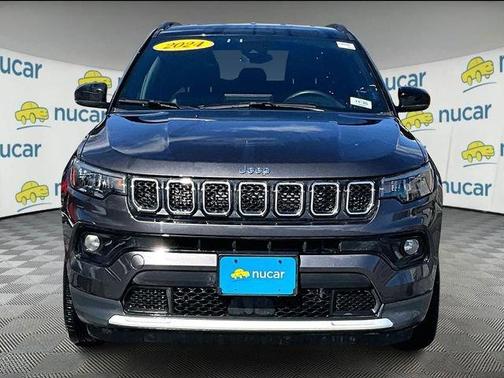 Black 2024 Jeep Compass Limited