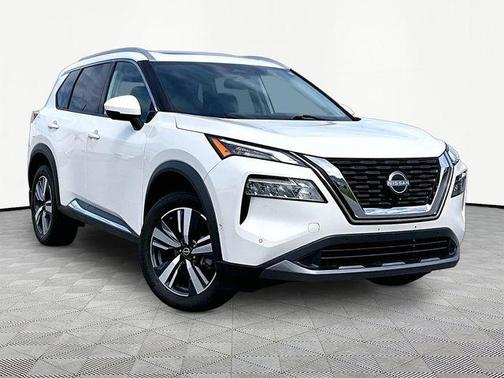 White 2023 Nissan Rogue SL