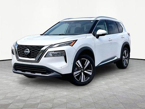 White 2023 Nissan Rogue SL