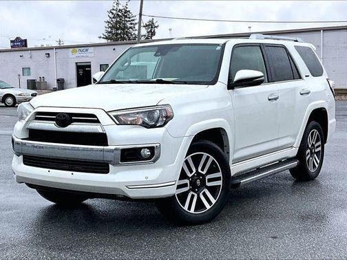White 2020 Toyota 4Runner Limited