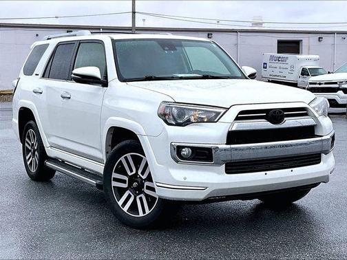White 2020 Toyota 4Runner Limited