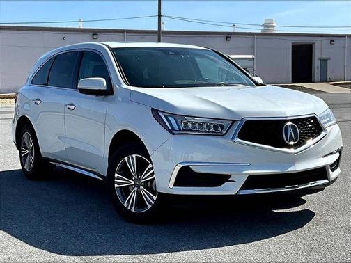 White 2020 Acura MDX 3.5L