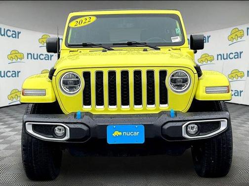 Gray 2022 Jeep Wrangler Unlimited 4xe Sahara