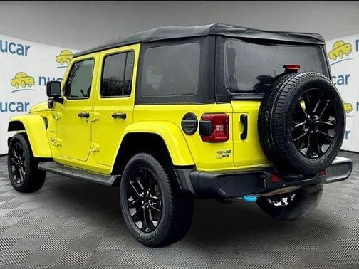 Gray 2022 Jeep Wrangler Unlimited 4xe Sahara