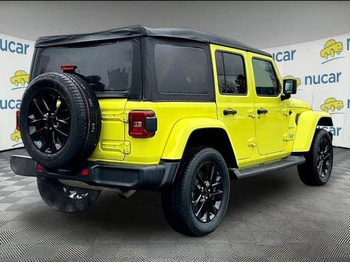 Gray 2022 Jeep Wrangler Unlimited 4xe Sahara
