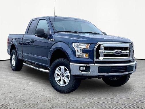 Blue 2017 Ford F-150 XL