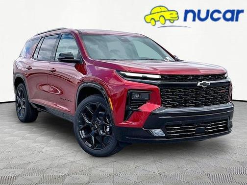 Red 2026 Chevrolet Traverse RS